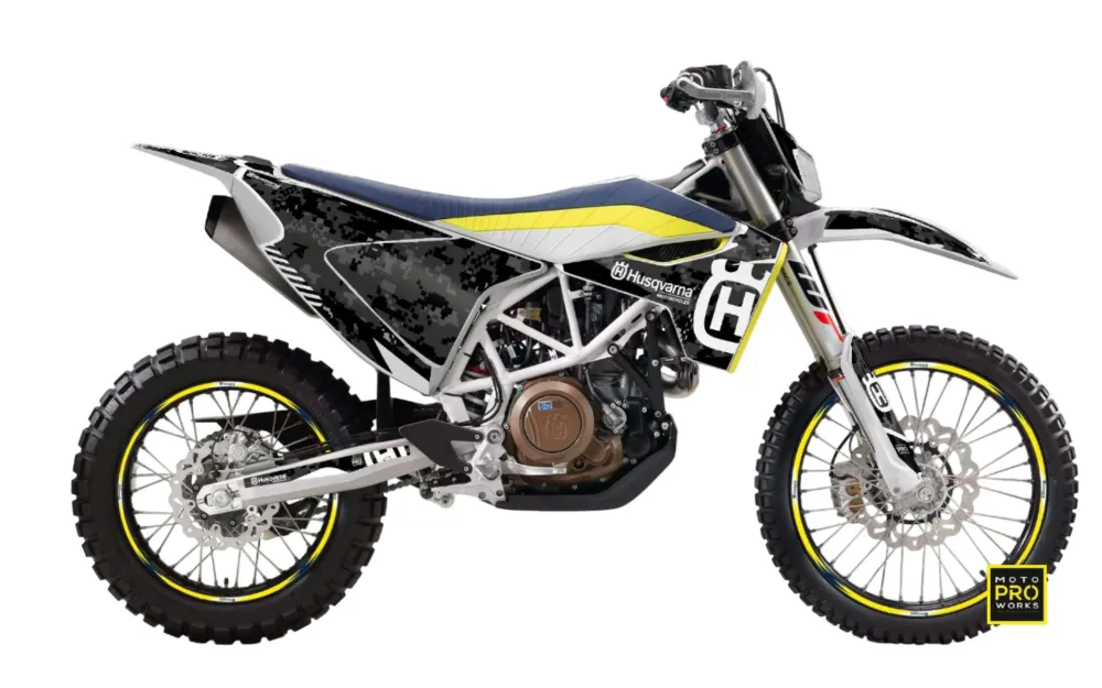 Husqvarna 701 Enduro Dekor - "FACTOR" (Marpatcamo/grå)