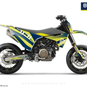 Husqvarna 701 Enduro Dekor - "Featherlight" (Gul/Blå)