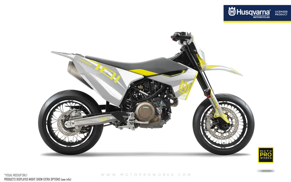 Husqvarna 701 Enduro Dekor - "Featherlight" (Hvid)
