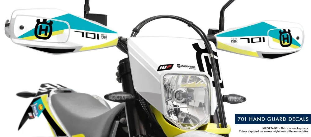 Husqvarna 701 Enduro Dekor - "Jagged"