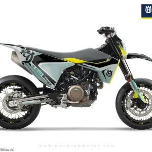 Husqvarna 701 Enduro Dekor - "Kicker" (Sort)