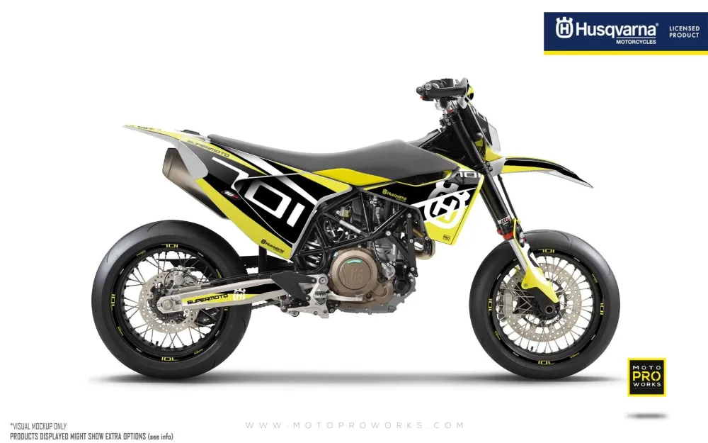 Husqvarna 701 Enduro Dekor - "MarkSeven" (Gul)