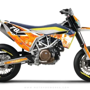 Husqvarna 701 Enduro Dekor - "MARPAT" (orange)