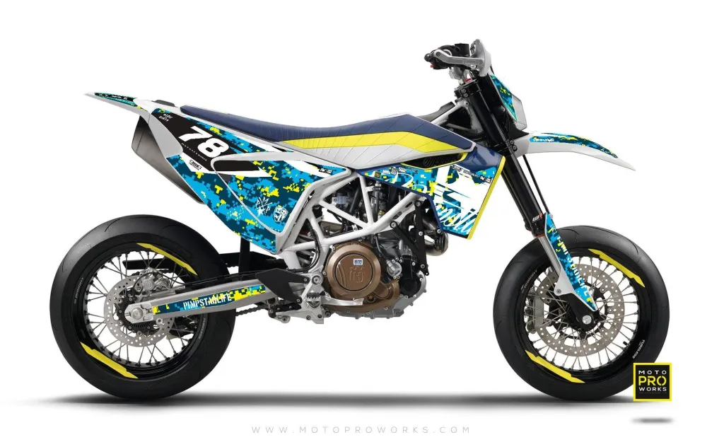Husqvarna 701 Enduro Dekor - "MARPAT" (special)