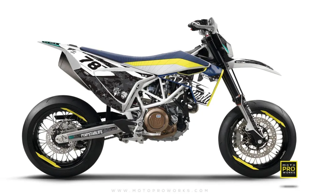 Husqvarna 701 Enduro Dekor - "MARPAT" (urban)
