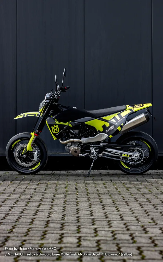 Husqvarna 701 Enduro Dekor - "Monarch" (Gul)