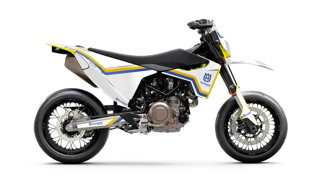 Husqvarna 701 Enduro DEKOR - "Regal" (Hvid)