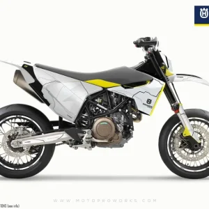 Husqvarna 701 Enduro Dekor - "Robotec" (Hvid)