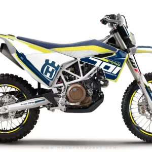 Husqvarna 701 Enduro Dekor - "SEVENOHONE" (Blå/hvid)