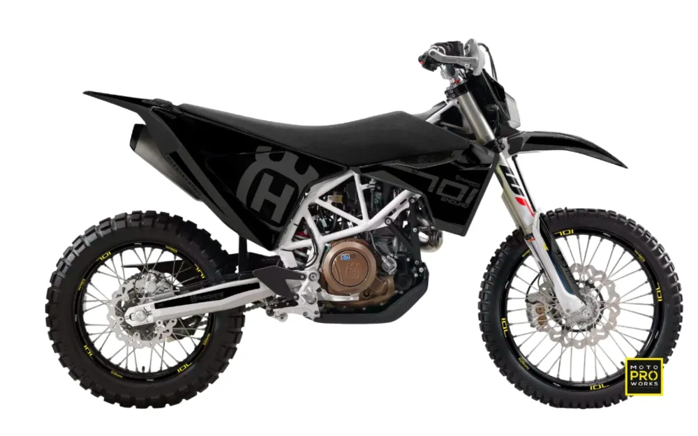 Husqvarna 701 Enduro Dekor - "SEVENOHTWO" (Sort)