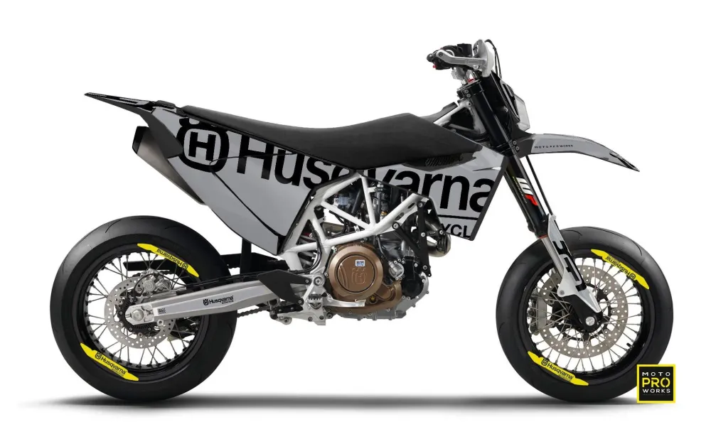 Husqvarna 701 Enduro Dekor - "STATEMENT" (Grå)