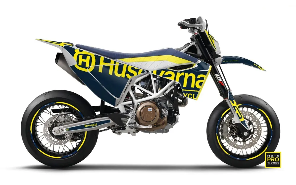 Husqvarna 701 Enduro Dekor - "STATEMENT" (Blå)