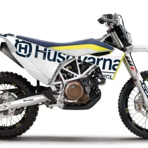 Husqvarna 701 Enduro Dekor - "STATEMENT" (Hvid)