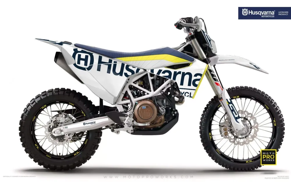 Husqvarna 701 Enduro Dekor - "STATEMENT" (Hvid)