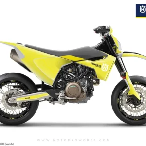 Husqvarna 701 Enduro Dekor - "Topography" (Gul)