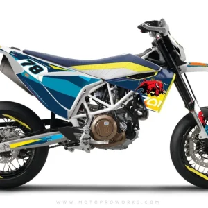 Husqvarna 701 Enduro Dekor - "TORO" (blå)