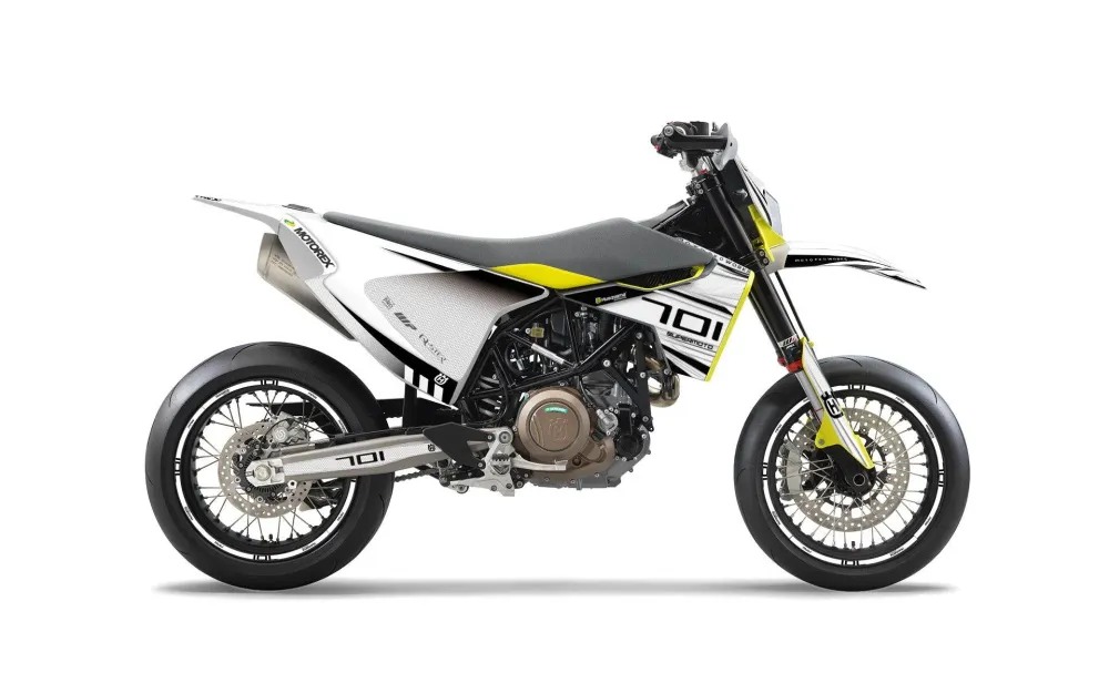 Husqvarna 701 Enduro Dekor - "Vortex" (Hvid)