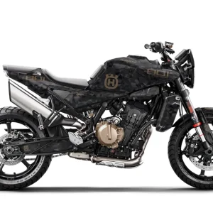 Husqvarna 801 Svartpilen DEKOR - "Polyatomic" (Sort)