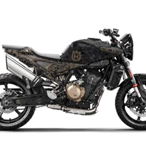 Husqvarna 801 Svartpilen DEKOR - "Polyatomic" (Storm)