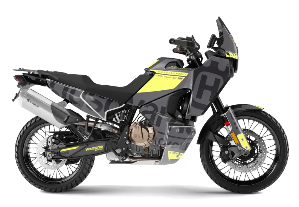 HUSQVARNA Norden 901 DEKOR - “Manifesto” (Grå/Gul)