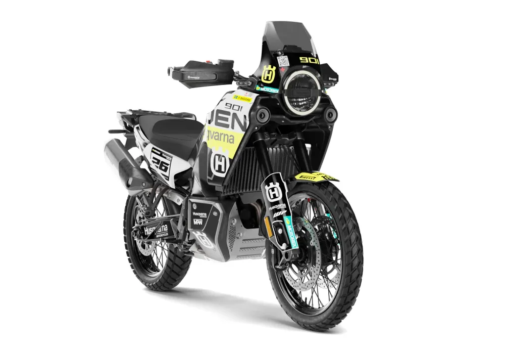 HUSQVARNA Norden 901 DEKOR - "P1” (Sort/Gul)