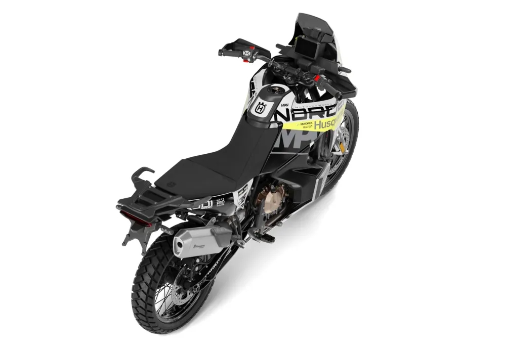 HUSQVARNA Norden 901 DEKOR - "P1” (Sort/Gul)