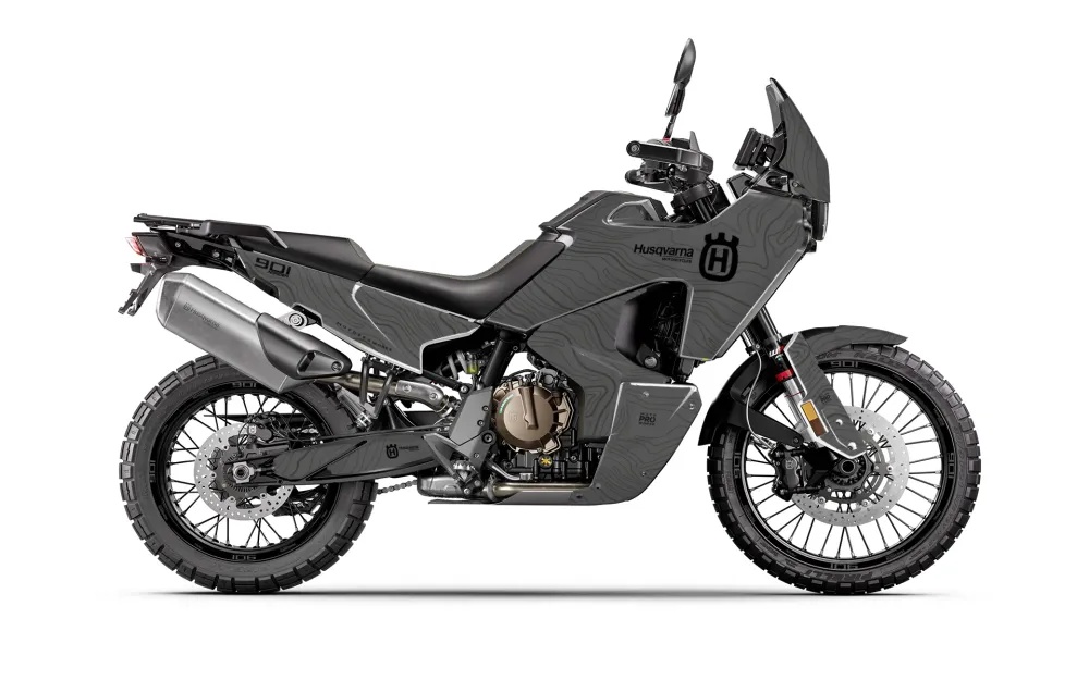 HUSQVARNA Norden 901 DEKOR - "Topography" (Grå)