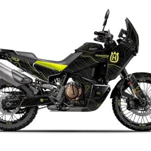 HUSQVARNA Norden 901 DEKOR - "Topography" (Sort/Gul)