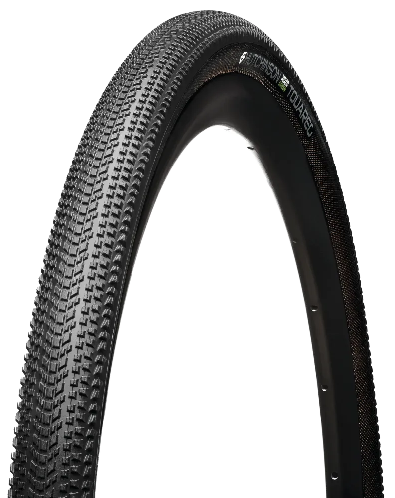 HUTCHINSON TOUAREG GREEN 700x40c Forstærket Hardskin Tubeless Ready Sort dæk