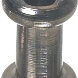 Kalecheknap krom 16,5 mm, 10 stk