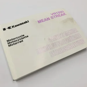 Kawasaki VN 1500 Mean Streak VN50T [2005] - Betjeningsvejledning Drivermanual Brugermanual