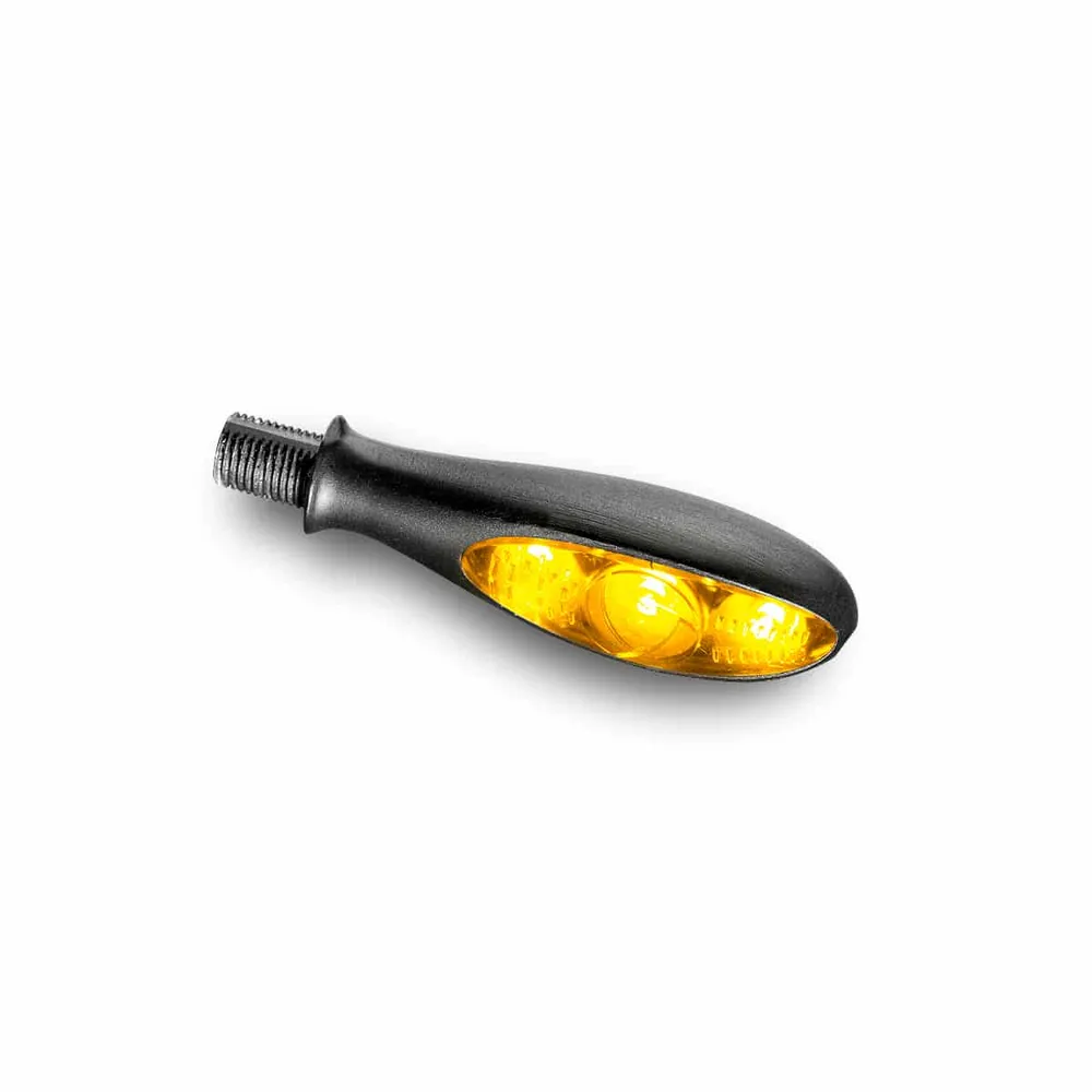 Kellermann Micro S Dark Mini LED Blinklys til motorcykel