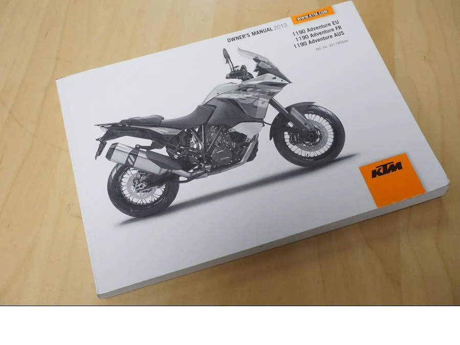 Brugsanvisning KTM