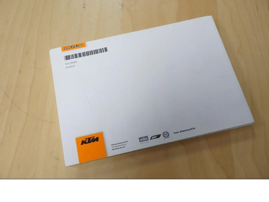 Brugsanvisning KTM