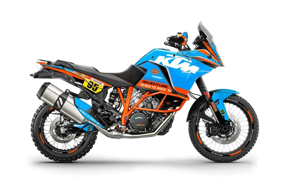 KTM 1090 Adventure DEKOR - "WAYPOINTER" (Ocean)