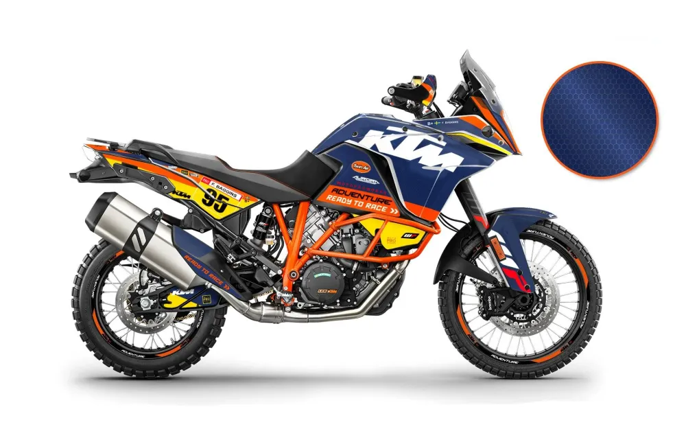 KTM 1190 Adventure DEKOR - "WAYPOINTER" (Dawn/Honeycomb)