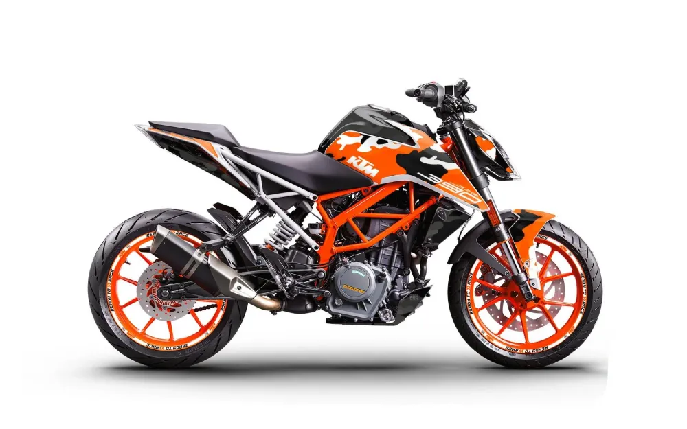 KTM 125 Duke DEKOR - "Camo" (Orange)