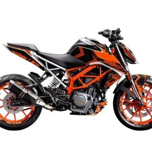 KTM 125 Duke DEKOR - "Rasorblade" (Orange)