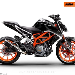 KTM 125 Duke DEKOR - "Rasorblade" (Stealth)