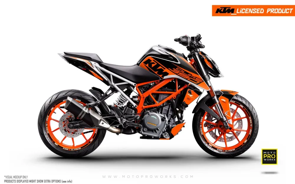 KTM 125 Duke DEKOR - "Torque" (Orange)