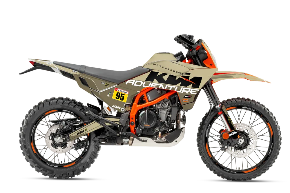 KTM 125 Enduro R DEKOR - "Waypointer" (Sand)