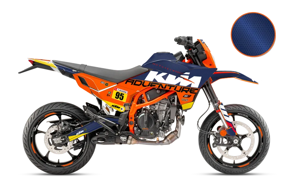 KTM 125 SMC-R DEKOR - "Waypointer" (Dawn/Honeycomb)