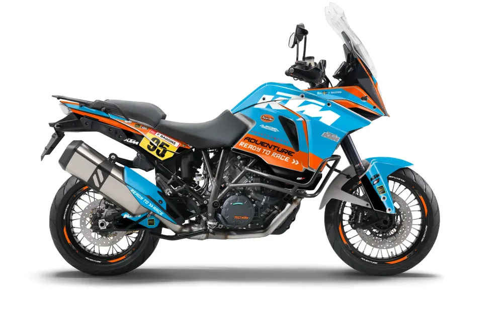 KTM 1290 Super Adventure 2015-2016 DEKOR - "Waypointer" (Ocean)