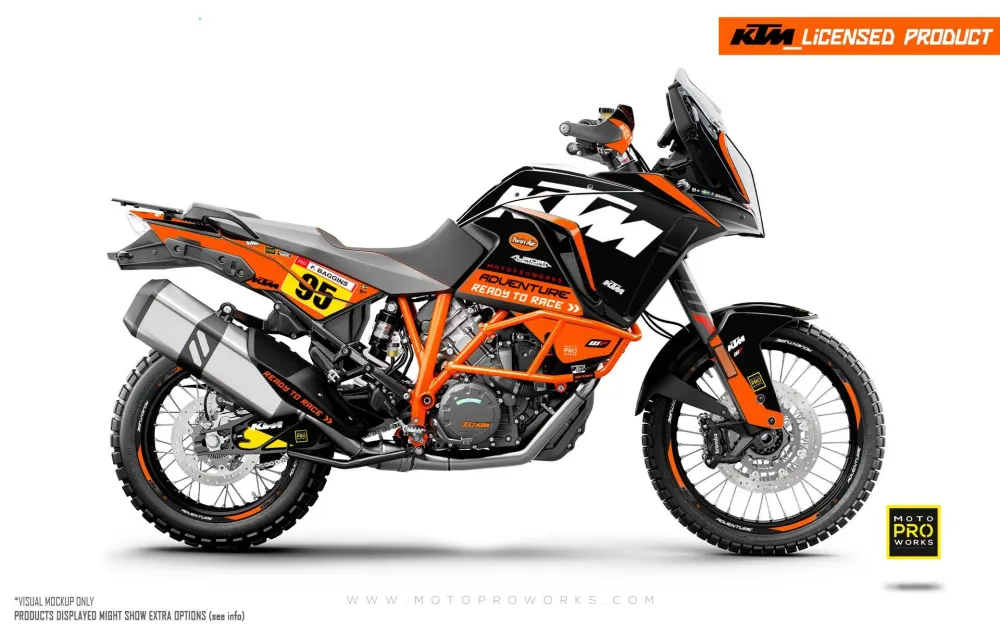 KTM 1290 Super Adventure 2017-2020 DEKOR - "Waypointer" (Midnight)