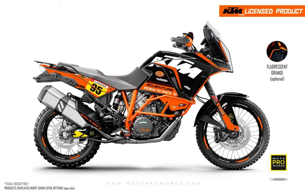 KTM 1290 Super Adventure 2017-2020 DEKOR - "Waypointer" (Midnight)