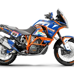 KTM 1290 Super Adventure DEKOR - "Atlantic" (Hvid/Blå/Orange)