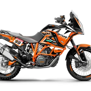 KTM 1290 Super Adventure DEKOR - "Atlantic" (Sort/Orange)