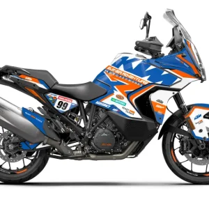 KTM 1290 Super Adventure DEKOR - "Atlantic" (Hvid/Blå/Orange)
