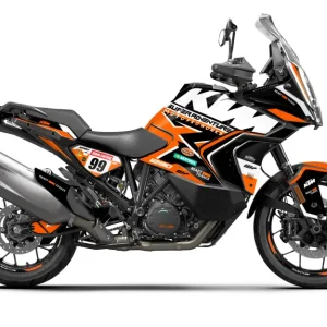 KTM 1290 Super Adventure DEKOR - "Atlantic" (Sort/Orange)
