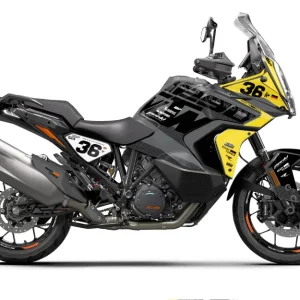 KTM 1290 Super Adventure DEKOR - "Frontier" (Grå/Gul)